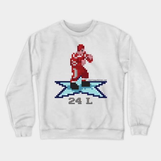 16-Bit Legend: Bob Probert (Red Wings) Crewneck Sweatshirt by BLH